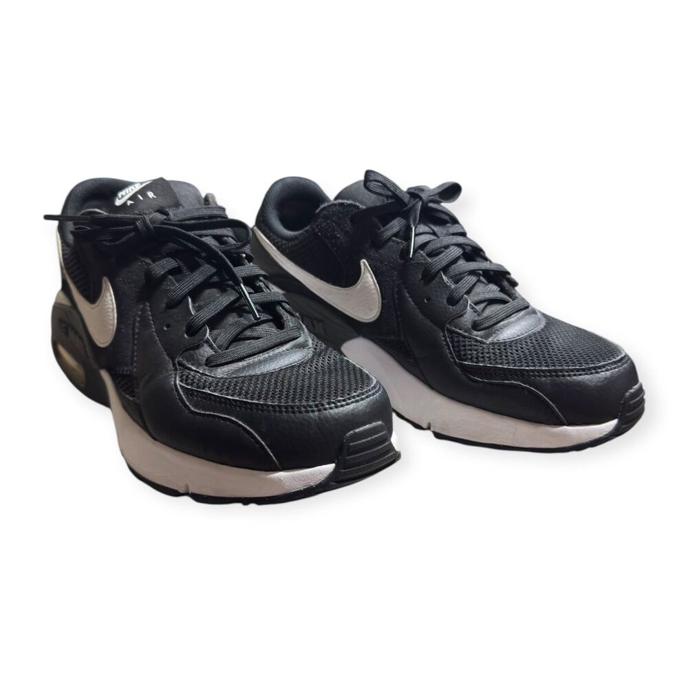 Nike Air Max CD5432-003 Sneakers Shoes Womens 8.5 Black White Gray Comfort‎